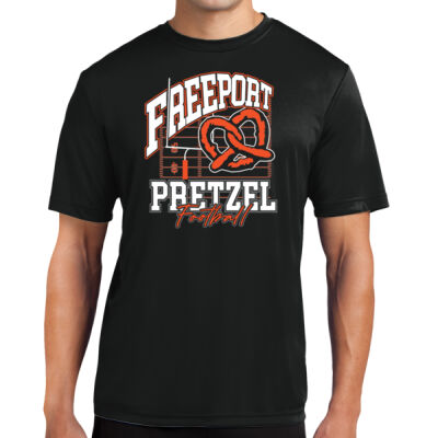 Freeport Pretzels Football 2026 Logo 1 - Tall PosiCharge ® Competitor Tee Thumbnail