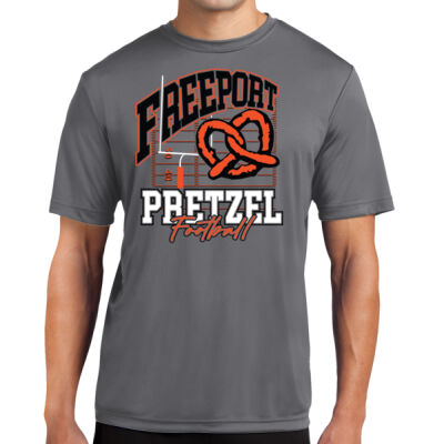 Freeport Pretzels Football 2026 Logo 1 - Tall PosiCharge ® Competitor Tee Thumbnail