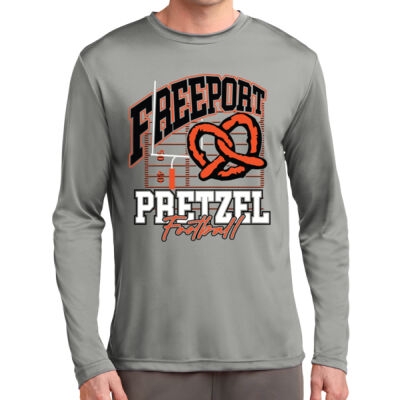 Freeport Pretzels Football 2026 Logo 1 - Long Sleeve PosiCharge ® Competitor Tee Thumbnail