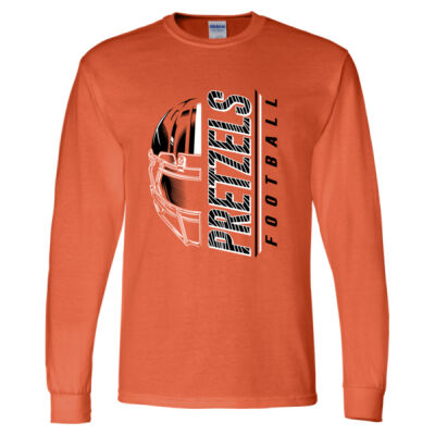 Freeport Pretzels Football 2026 Logo 2 - DryBlend® 50/50 Long Sleeve T-Shirt Thumbnail