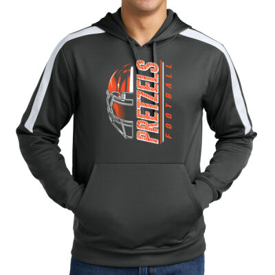Freeport Pretzels Football 2026 Logo 2 - Sport Wick ® Fleece United Pullover Hoodie Thumbnail