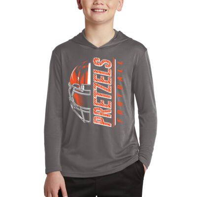 Freeport Pretzels Football 2026 Logo 2 - Youth PosiCharge ® Competitor Hooded Pullover Thumbnail