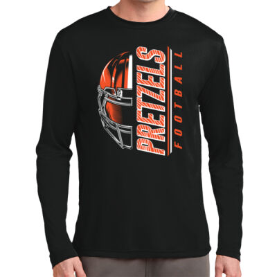 Freeport Pretzels Football 2026 Logo 2 - Tall Long Sleeve PosiCharge ® Competitor Tee Thumbnail
