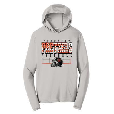 Freeport Pretzels Football 2026 Logo 3 - PosiCharge ® Competitor Hooded Pullover Thumbnail