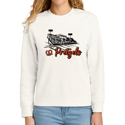 Freeport Pretzels Football 2026 Logo 4 - Women's V.I.T. Fleece Crew Thumbnail