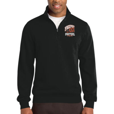Freeport Pretzels Football 2026 Logo 1 - Tall 1/4 Zip Sweatshirt Thumbnail