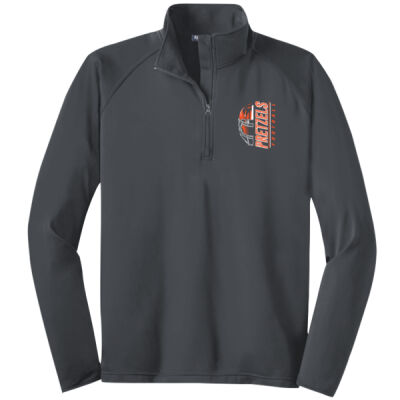 Freeport Pretzels Football 2026 Logo 2 - Tall Sport Wick ® Stretch 1/4 Zip Pullover Thumbnail