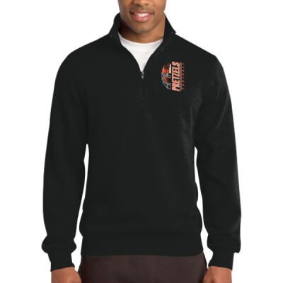 Freeport Pretzels Football 2026 Logo 2 - Tall 1/4 Zip Sweatshirt Thumbnail